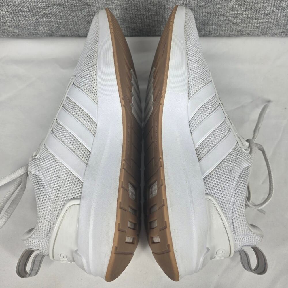 ADIDAS WOMEN’S CLOUDFOAM SUPER WHITE MESH RUNNING SNEAKERS – SIZE 7 (ART GX4007) - Picture 10 of 13